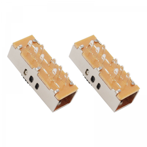 Comutator de diapozitive SS23F10 Trei-Comutator glisant de viteză pentru reglarea temperaturii culorii luminoase LED și mare-Motor uscător de păr viteză